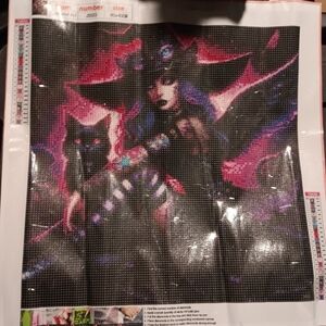 Mystical Witch Diamond Art Painting Kit 40x40